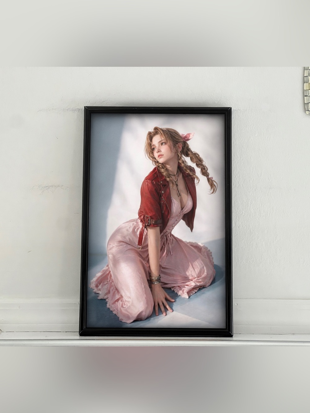 Aerith Gainsborough Final fantasy Anime Poster